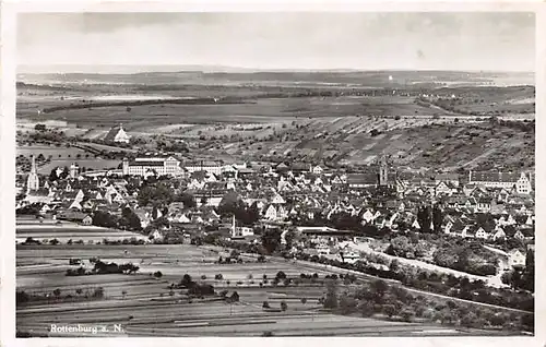 Rottenburg a.N. Panorama gl1952 142.444