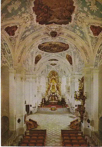 Gößweinstein Basilika Innenansicht gl1980 C7073