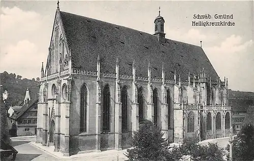 Schwäbisch Gmünd Heiligkreuzkirche ngl 141.363