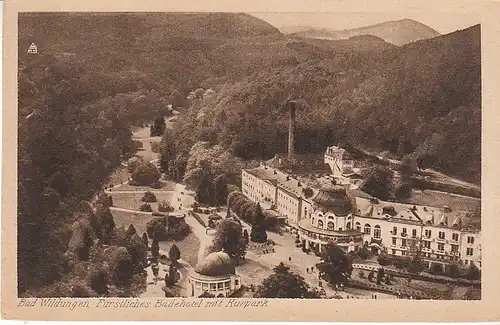 Bad Wildungen Fürstliches Badehotel mit Kurpark ngl C7217