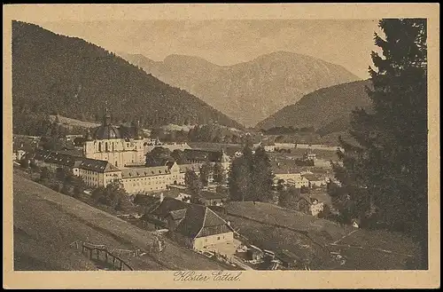 Kloster Ettal Panorama gl1922 138.323