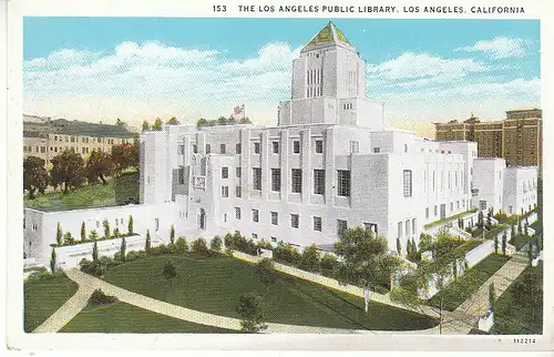 USA The Los Angeles Public Library, Calif. ngl C8831