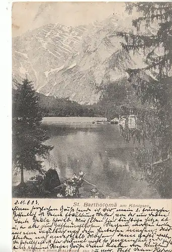 St.Bartholomä am Königsee gl1903 C8841