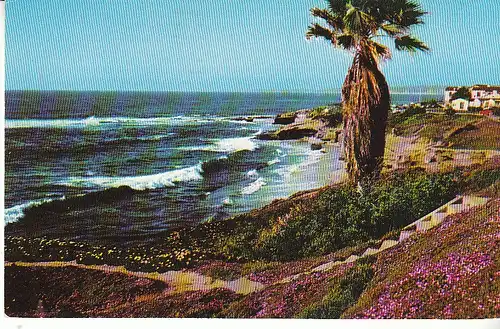 USA Beautiful California Shoreline gl1957 C7529