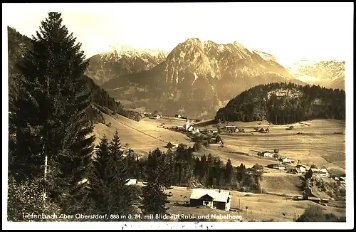 Tiefenbach über Oberstdorf Panorama gl1933 137.122