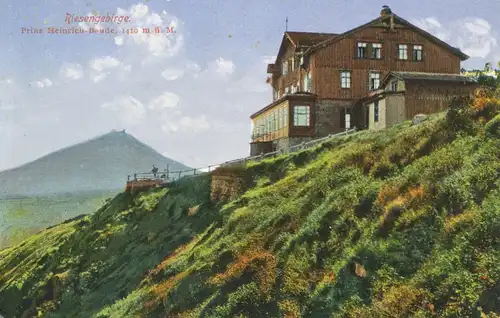 Berghütte: Riesengebirge Prinz-Heinrich-Baude gl1944 104.320