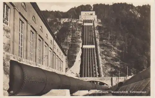 Walchen-Kochelsee Walchenseekraftwerk Wasserschloss Turbinenhaus ngl 215.675