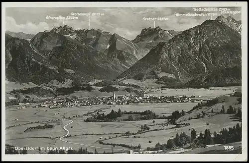 Oberstdorf Panorama glca.1936 137.142