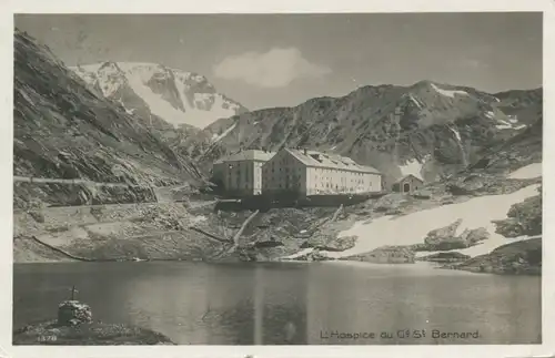 Berghütte: L'Hospice du Grand St. Bernard gl1926 104.334