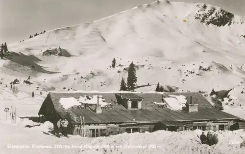 Berghütte: Bleckenau Skihütte Hirschfängalm mit Ochsenkopf ngl 104.355