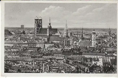 München Blick über die Stadt gl1943 C7594