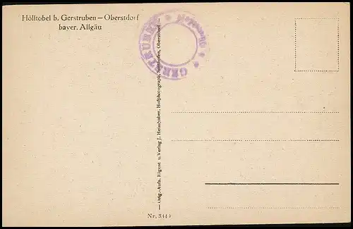 Oberstdorf Gerstruben Hölltobel ngl 137.151