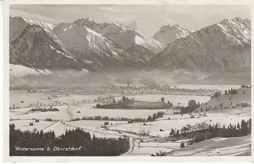 Wintersonne über Oberstdorf gl1935 C7859