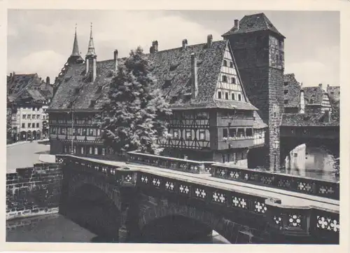 Nürnberg Maxbrücke Weinstadt Wasserturm ngl 215.772