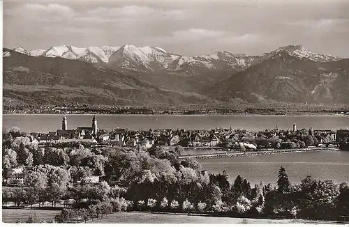 Lindau im Bodensee Blick vom Café Hoyerberg ngl C7633