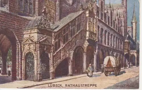 Lübeck Rathaustreppe ngl 215.442