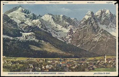 Garmisch-Partenkirchen Panorama ngl 137.335