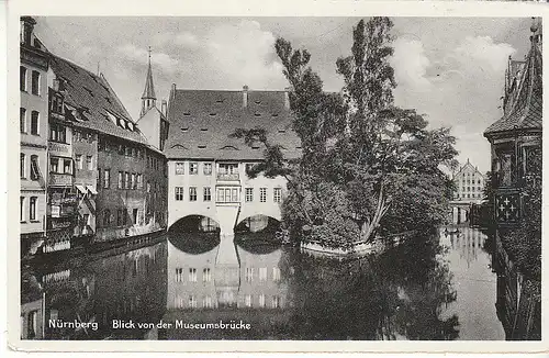 Nürnberg Blick von der Museumsbrücke ngl C8937