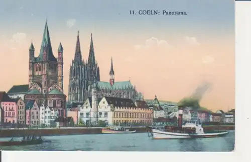 Köln Panorama mit Dom ngl 215.519