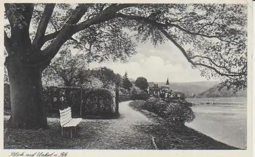 Unkel a.Rh. Blick zur Stadt gl1940 215.543