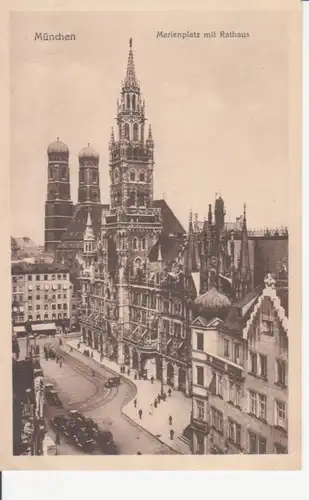 München - Marienplatz mit Rathaus gl1919 216.253