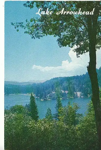 USA Lake Arrowhead Ca gl1958 C7533