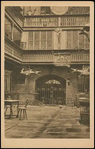 Nürnberg Hof im Pickerthaus Albrecht Dürerplatz ngl 138.573