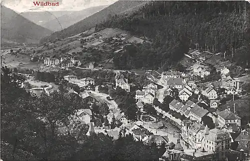 Bad Wildbad Panorama feldpgl1915 140.683