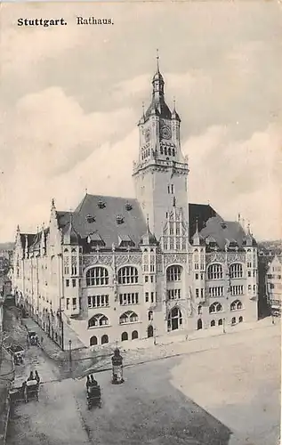 Stuttgart Rathaus ngl 144.574