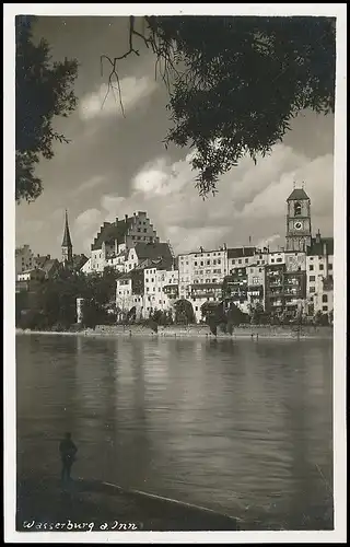 Wasserburg am Inn Blick zur Stadt ngl 138.248