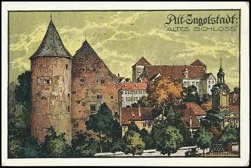 Alt-Ingolstadt Altes Schloss feldpgl1917 138.213