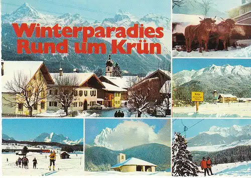 Winterparadies Rund um Krün gl1977 C8969