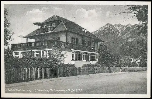 Garmisch Fremdenheim Sigrid ngl 137.370