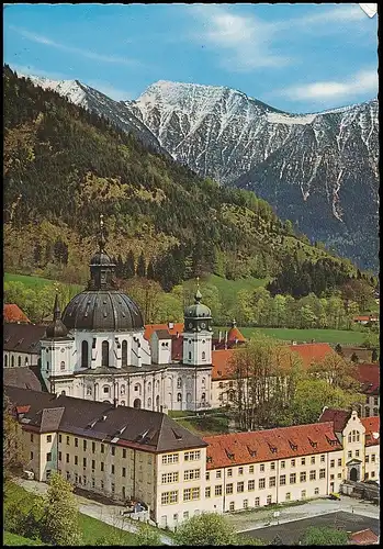 Kloster Ettal Panorama gegen Krottenkopf glca.1970 138.346