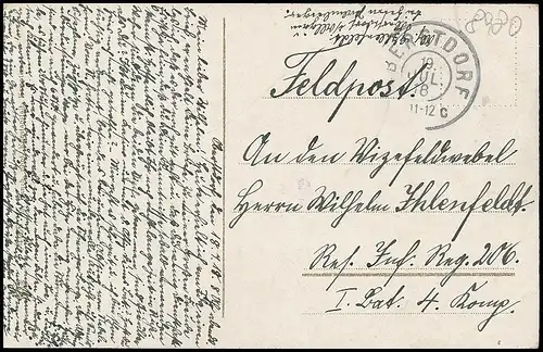 Oberstdorf Panorama vom Jägersberg feldpgl1918 138.876