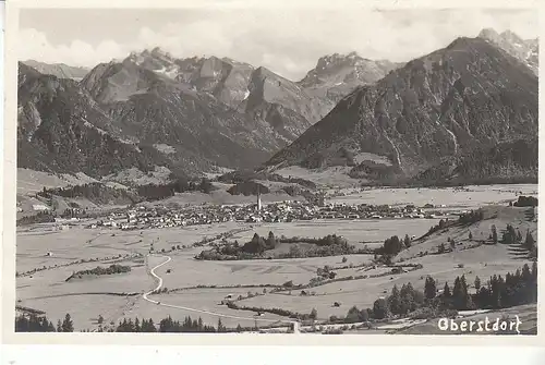 Oberstdorf in seiner Landschaft ngl C7861