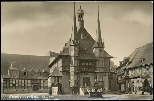 Wernigerode/Harz Rathaus ngl 138.936