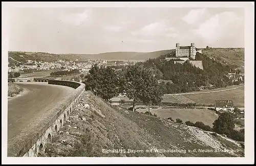 Eichstätt Panorama mit Willibaldsburg ngl 138.194