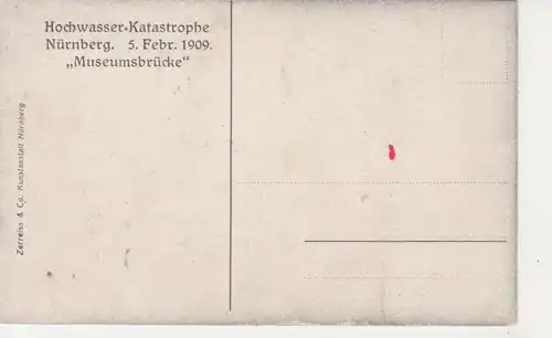 Nürnberg Hochwasserkatastrophe 1909 ngl 217.051