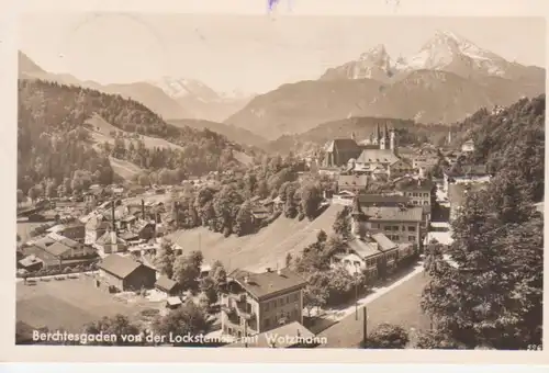 Berchtesgaden Panorama mit Watzmann gl1953 215.737