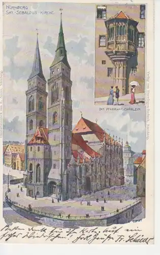 Nürnberg Sebalduskirche gl1915 217.077