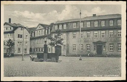 Weimar Goethehaus gl1940 138.986