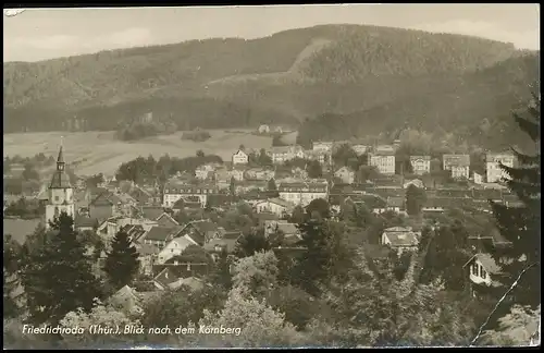 Friedrichroda i.Th. Blick nach dem Körnberg gl1964 139.007