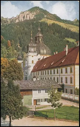 Kloster Ettal Panorama mit dem Laber ngl 138.358