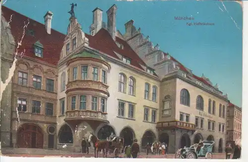 München - Hofbräuhaus Urkunde gl1914 216.376