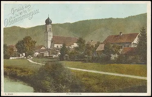 Oberammergau Pfarrkirche ngl 138.284