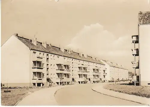 Sömmerda AWG "Neue Zeit" Straße des Aufbaus glum 1960? C8197