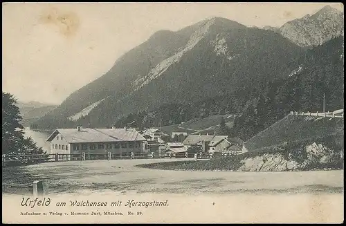 Urfeld am Walchensee mit Herzogstand ngl 138.386