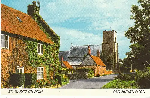 GB Old Hunstanton St.Mary's Church gl1978 C7653