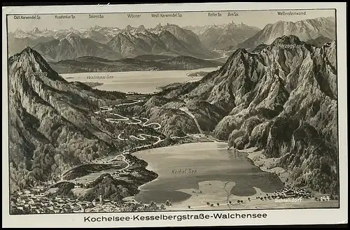 Kochelsee-Kesselbergstraße-Walchensee gl1937 138.440